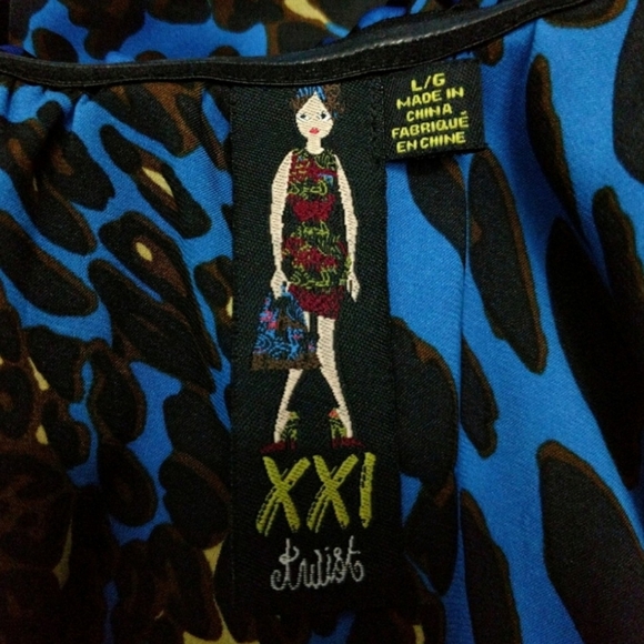 TWENTY ONE Off The Shoulder Dress Womens Large - Picture 6 of 8